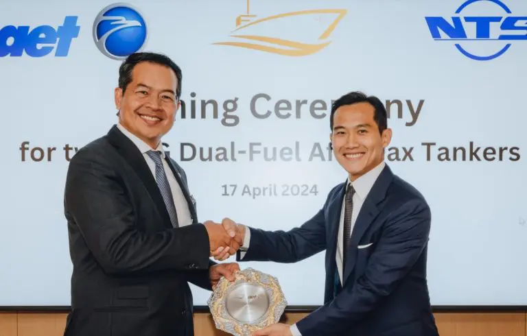 AET, Singfar seal charter deal for two LNG-powered Aframaxes