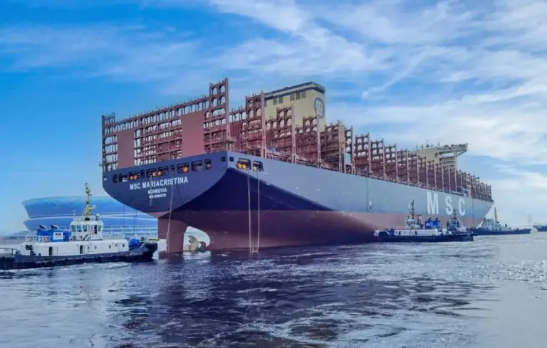 DSIC launches MSC’s LNG-powered containership