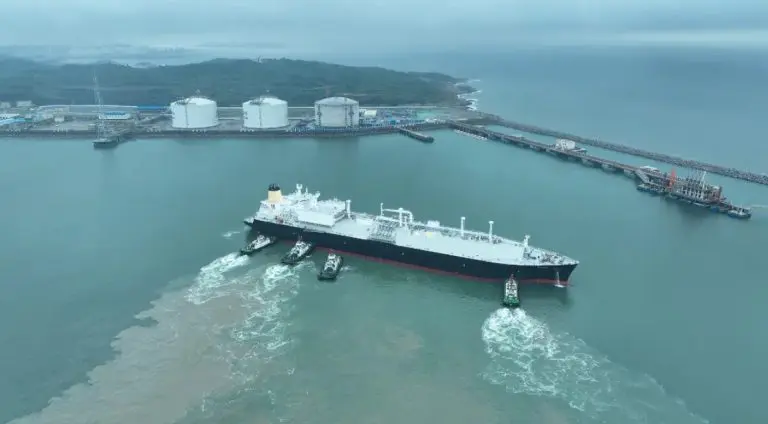 PipeChina's Zhangzhou LNG terminal gets first cargo