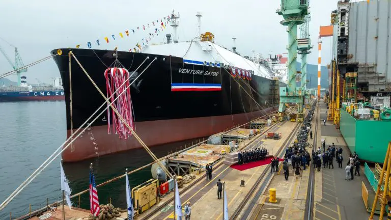 Venture Global welcomes first LNG carrier