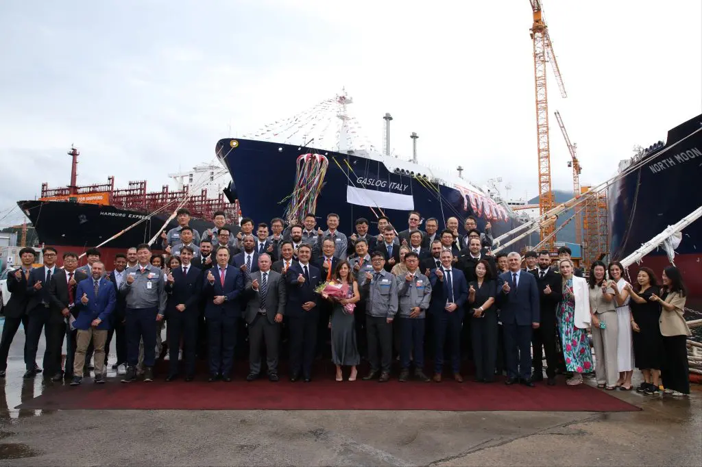 GasLog’s LNG carrier named in South Korea