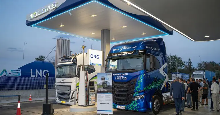 Molgas launches first LNG station in Greece