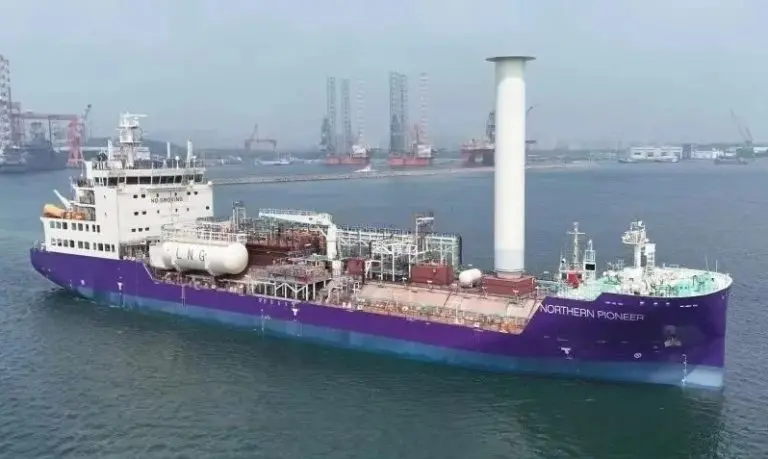 First LNG-powered LCO2 carrier nears delivery in China