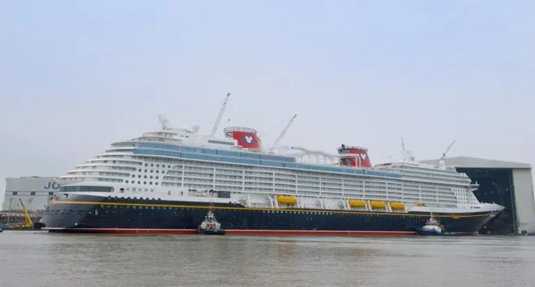 Meyer Werft launches Disney’s second LNG-powered newbuild