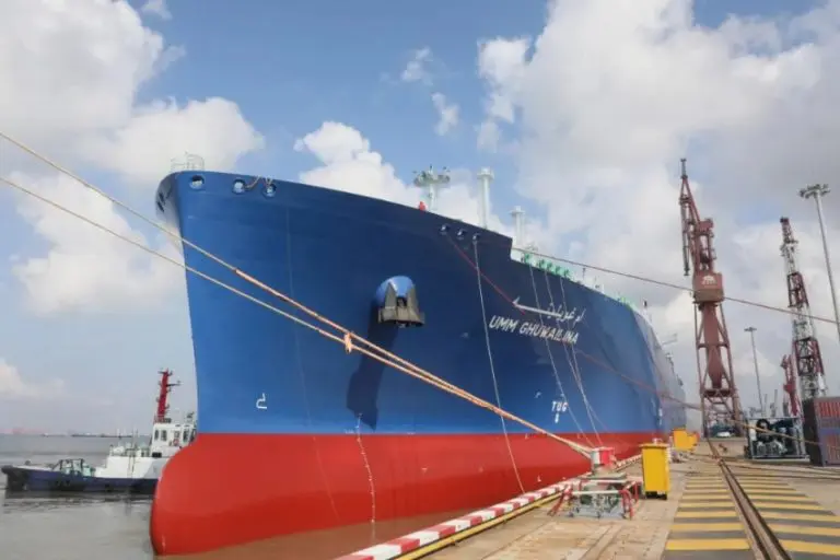 QatarEnergy's LNG carrier nearing delivery in China