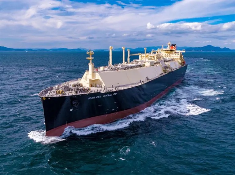 MOL's LNG newbuild named in South Korea