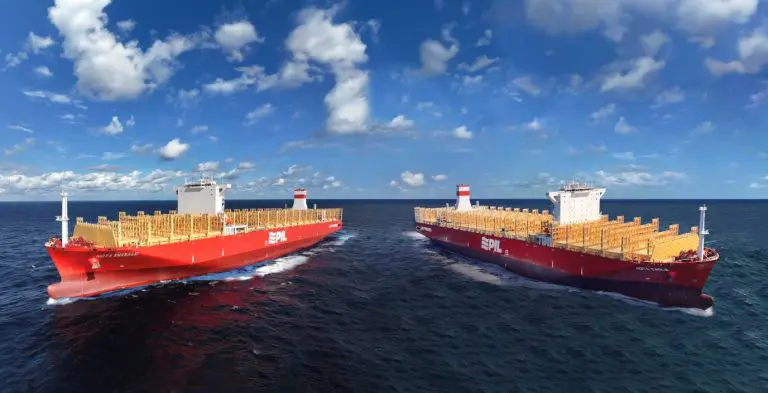 PIL names first LNG-powered containerships in China