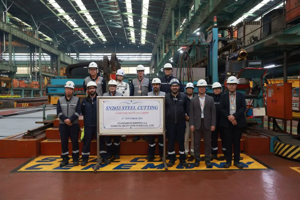 Samsung Heavy kicks off work on Minerva LNG carrier