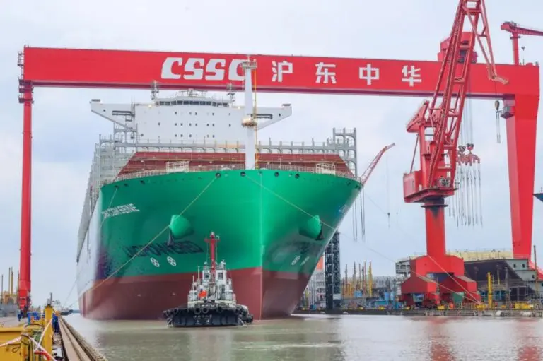 Hudong-Zhonghua launches CMA CGM’s LNG-powered giant