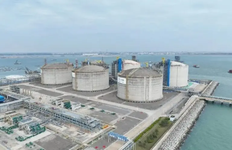 Second phase of PipeChina’s Beihai LNG terminal nears launch