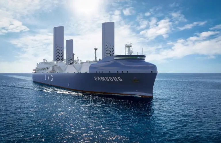 South Korea's Samsung Heavy gets OK for wind-assisted LNG carrier