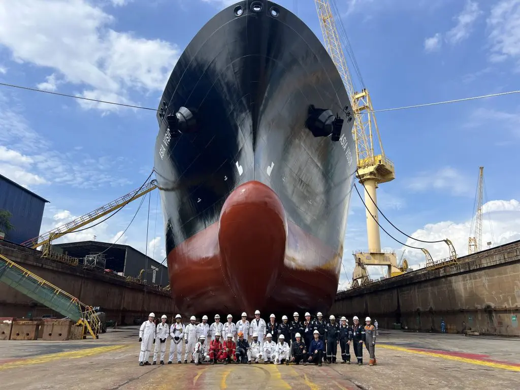 Seatrium upgrades Chevron's LNG carrier