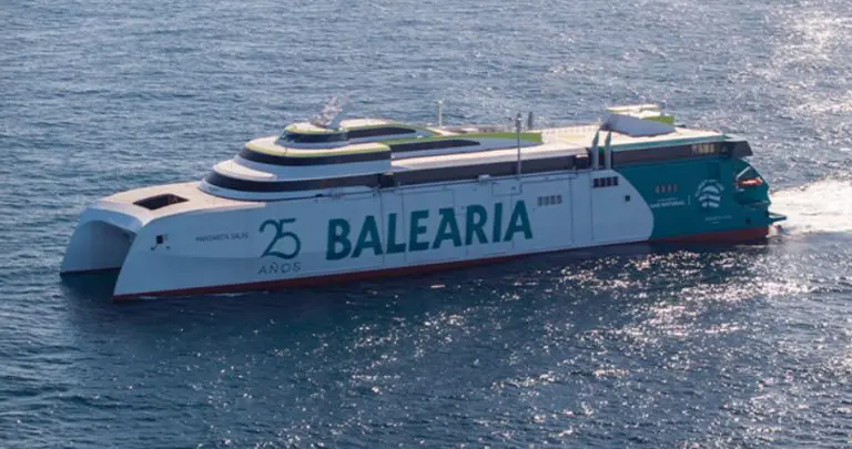 Wartsila to support Balearia's LNG-powered ferry