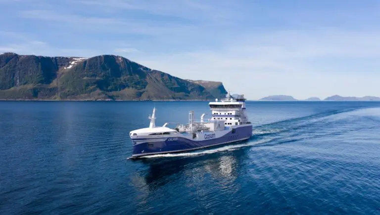 Gasum takes on charter new LNG bunkering vessel