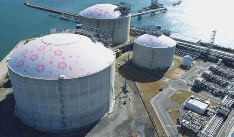 Japan’s March LNG imports down