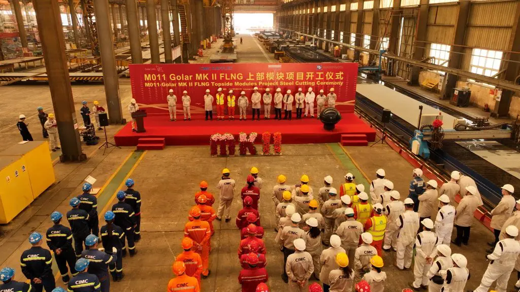 Chinese yard moving forward with Golar FLNG conversion