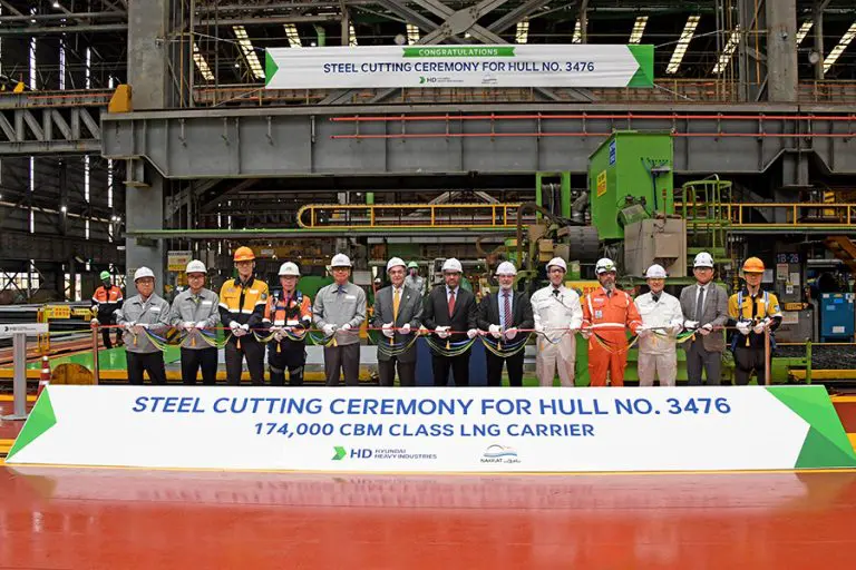 HD Hyundai Heavy starts building Nakilat’s LNG carrier
