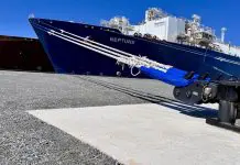 Iberica Knutsen delivers LNG cargo to Mukran FSRU after grounding