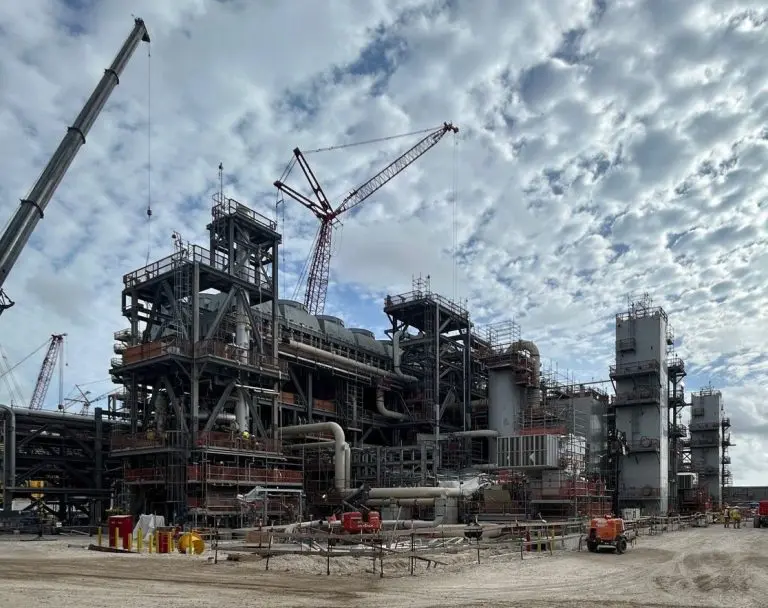 Cheniere’s Corpus Christi expansion project almost 84 percent complete