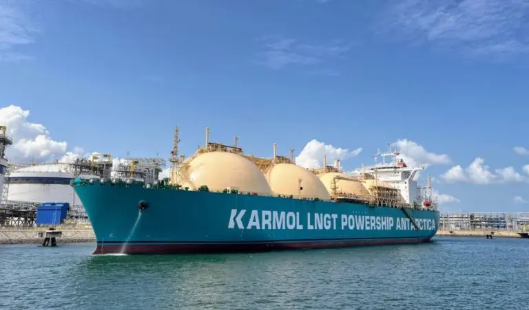 KARMOL takes delivery of fourth FSRU