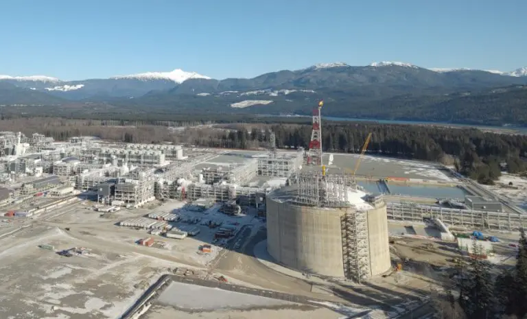 Shell's LNG Canada nears first LNG
