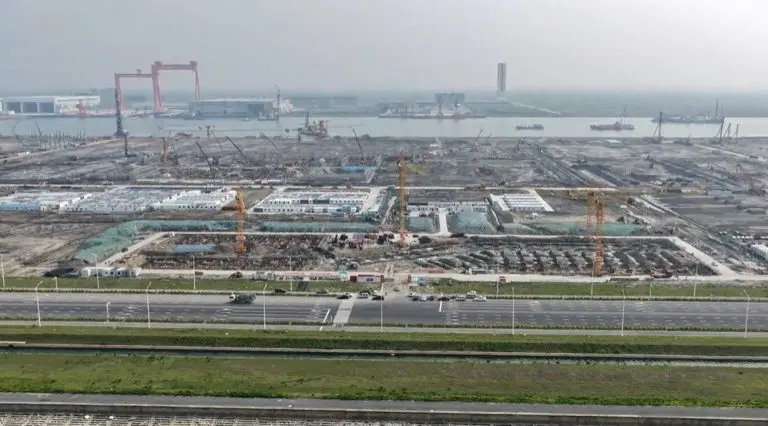 Work progresses on Wison's Qidong yard in China