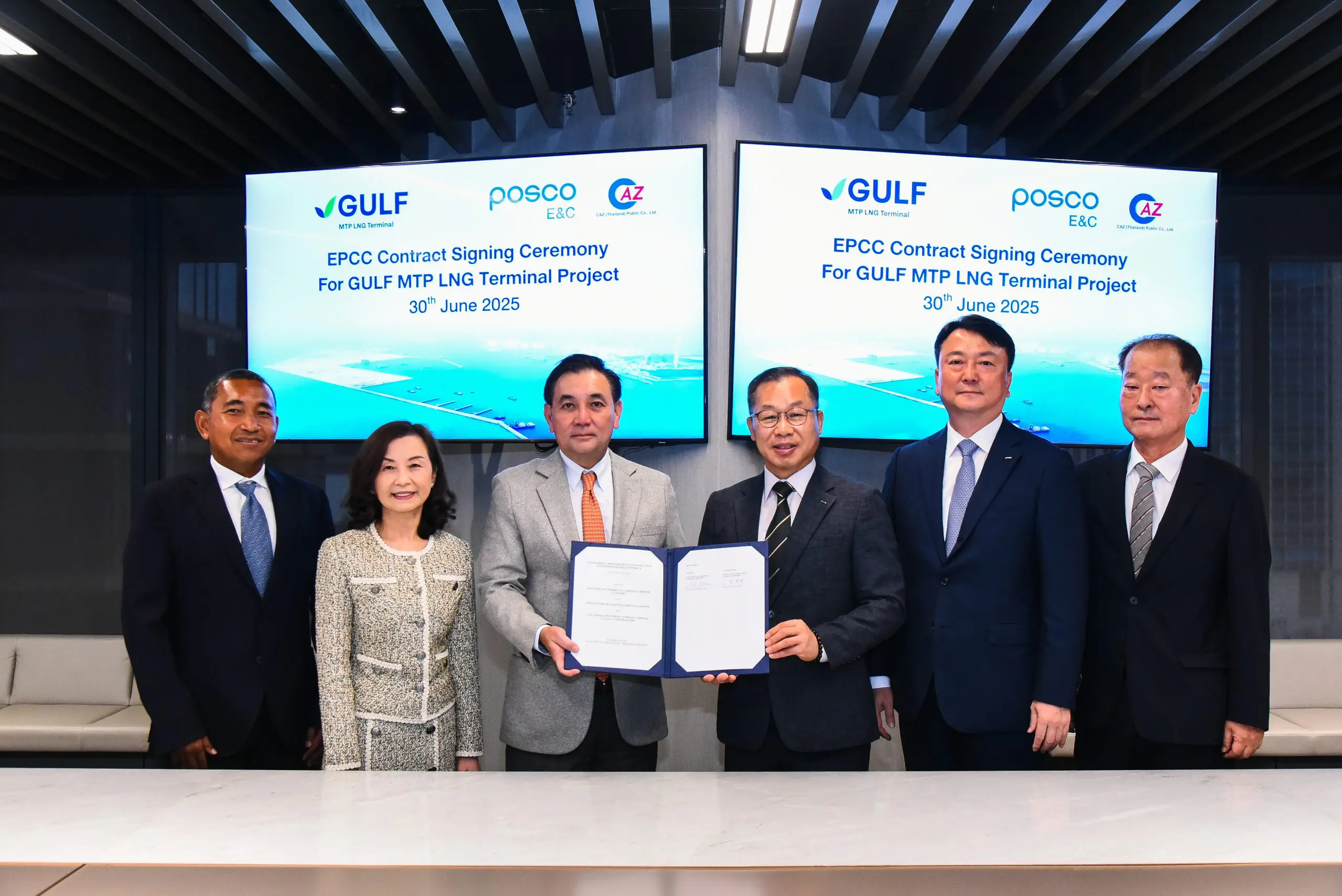 Posco E&C secures contract for Thailand’s third LNG terminal