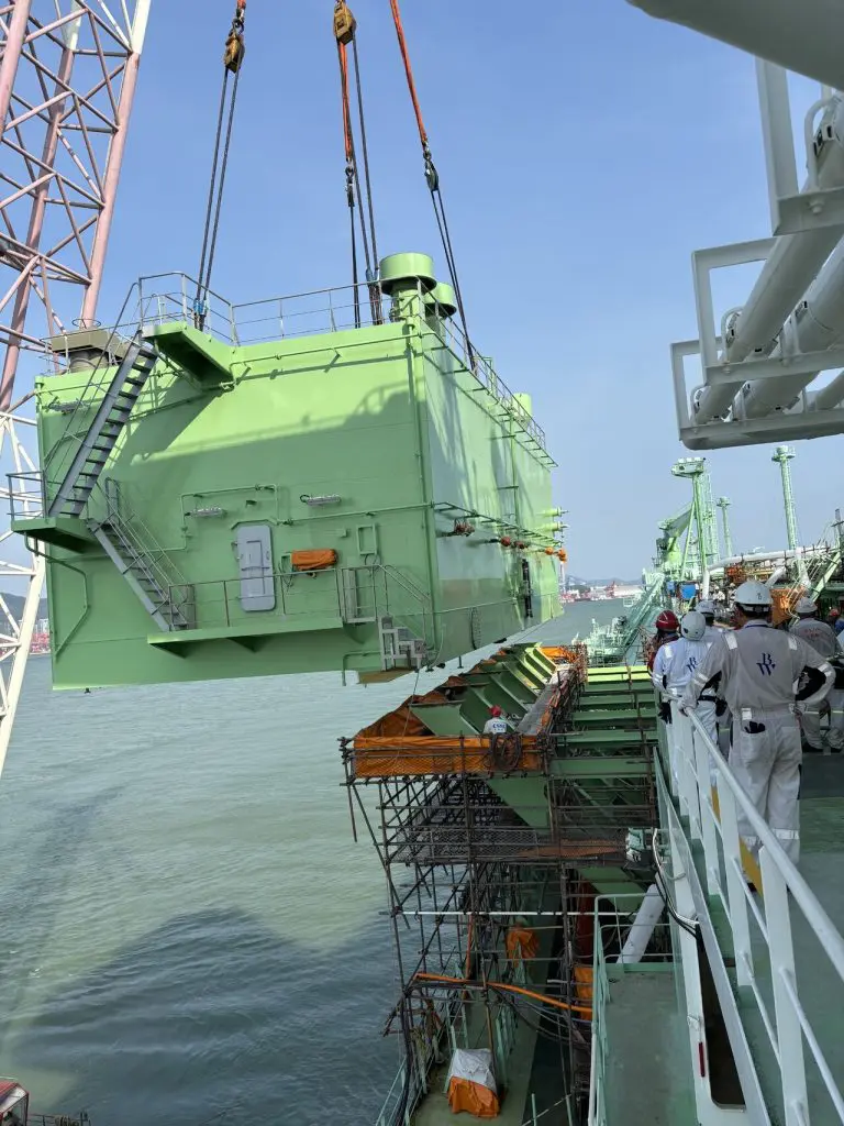 BW upgrades LNG carrier