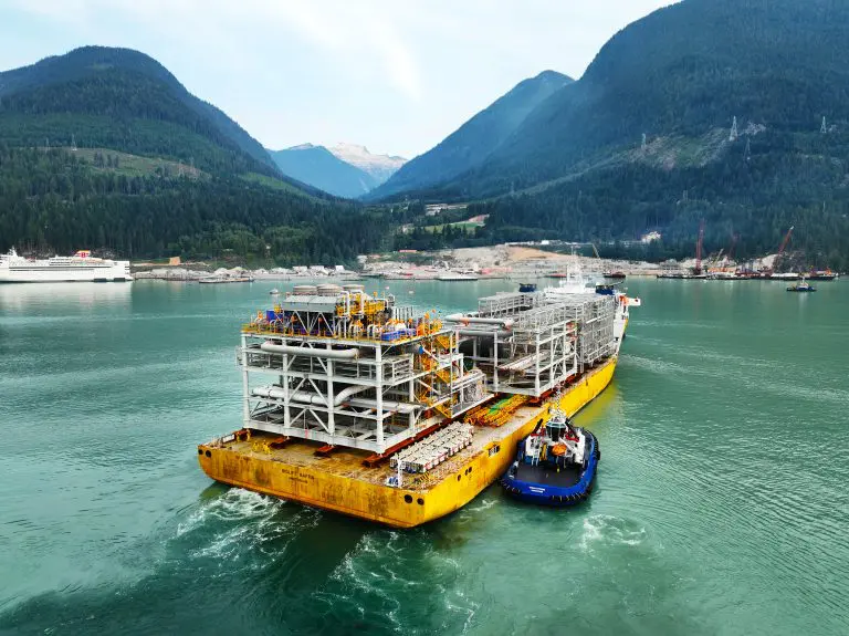 Woodfibre LNG says project cost climbs to $8.8 billion