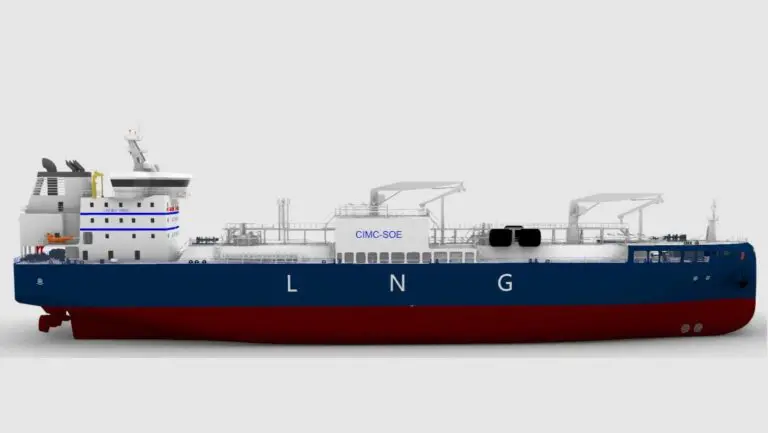 CIMC SOE scores new LNG bunkering vessel order