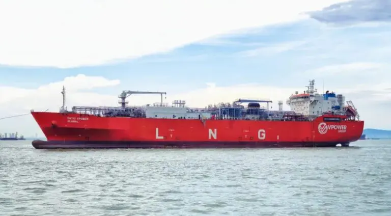 Chinese yard nears completion of LNG bunkering vessel conversion