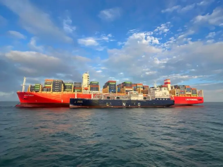 Shanghai hits LNG bunkering milestone