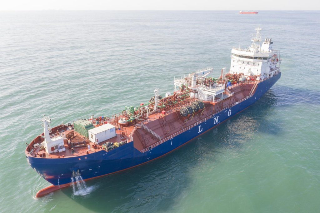 Avenir’s small-scale LNG carrier