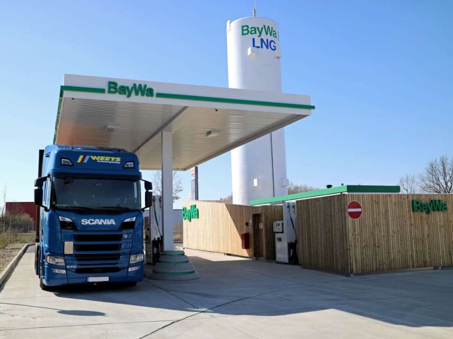 BayWa and Volkswagen launch German LNG station