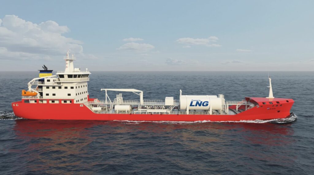 Chinese yard launches GEFO LNG-ready tanker2