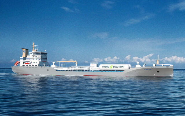 Terntank's hybrid vessel