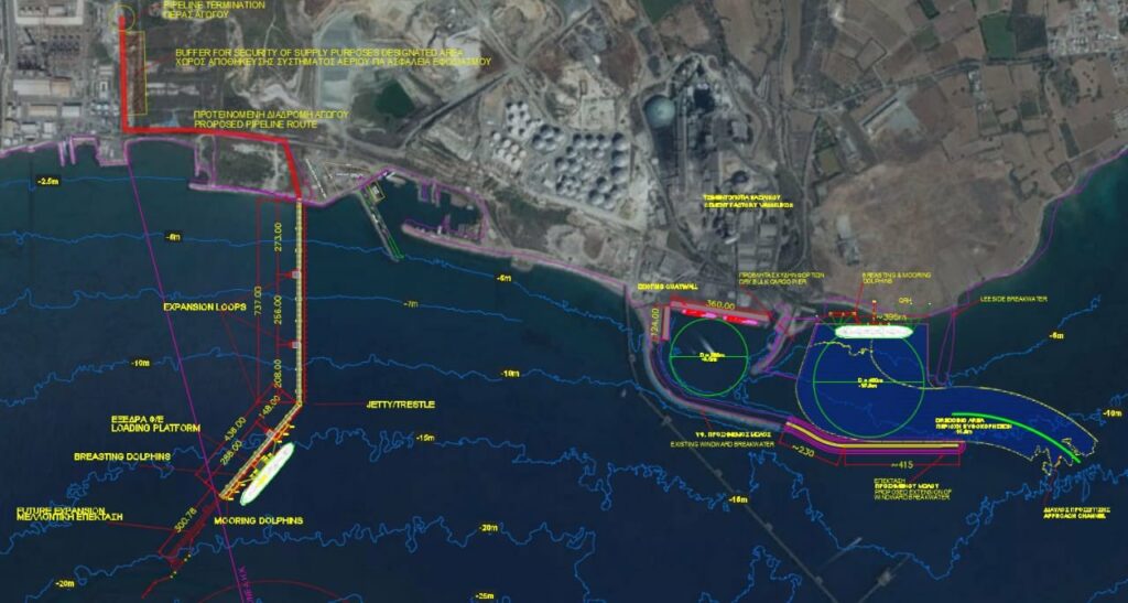 Cyprus kicks off work on first LNG import terminal