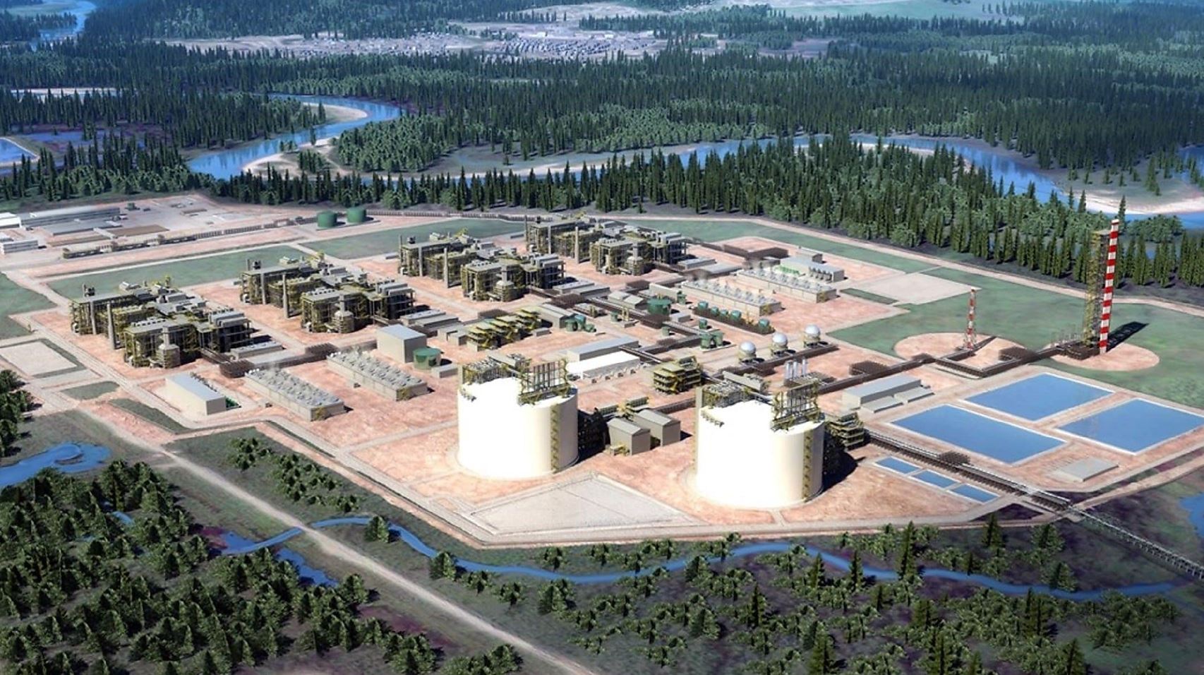 LNG Canada temporarily slashes workforce