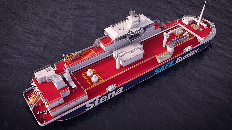Sweden’s Stena develops new LNG bunkering vessel concept