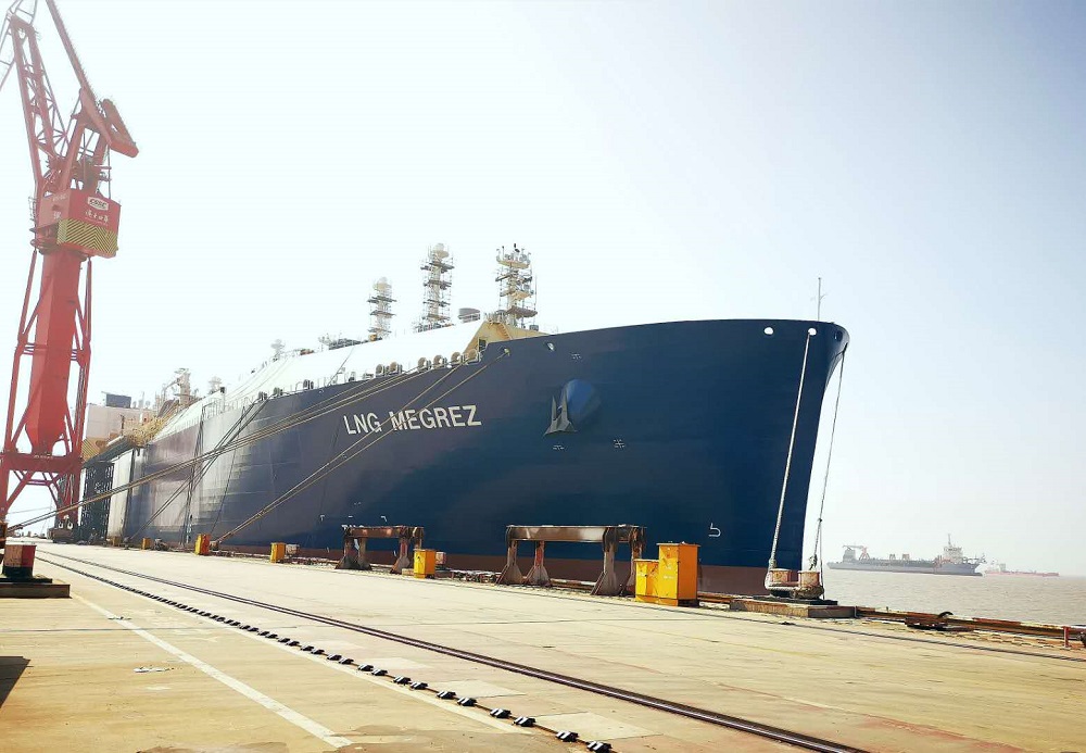 Hudong, a unit of China State Shipbuilding Corporation, is also finalising works on the fourth and final Yamal carrier in this batch, LNG Megrez.