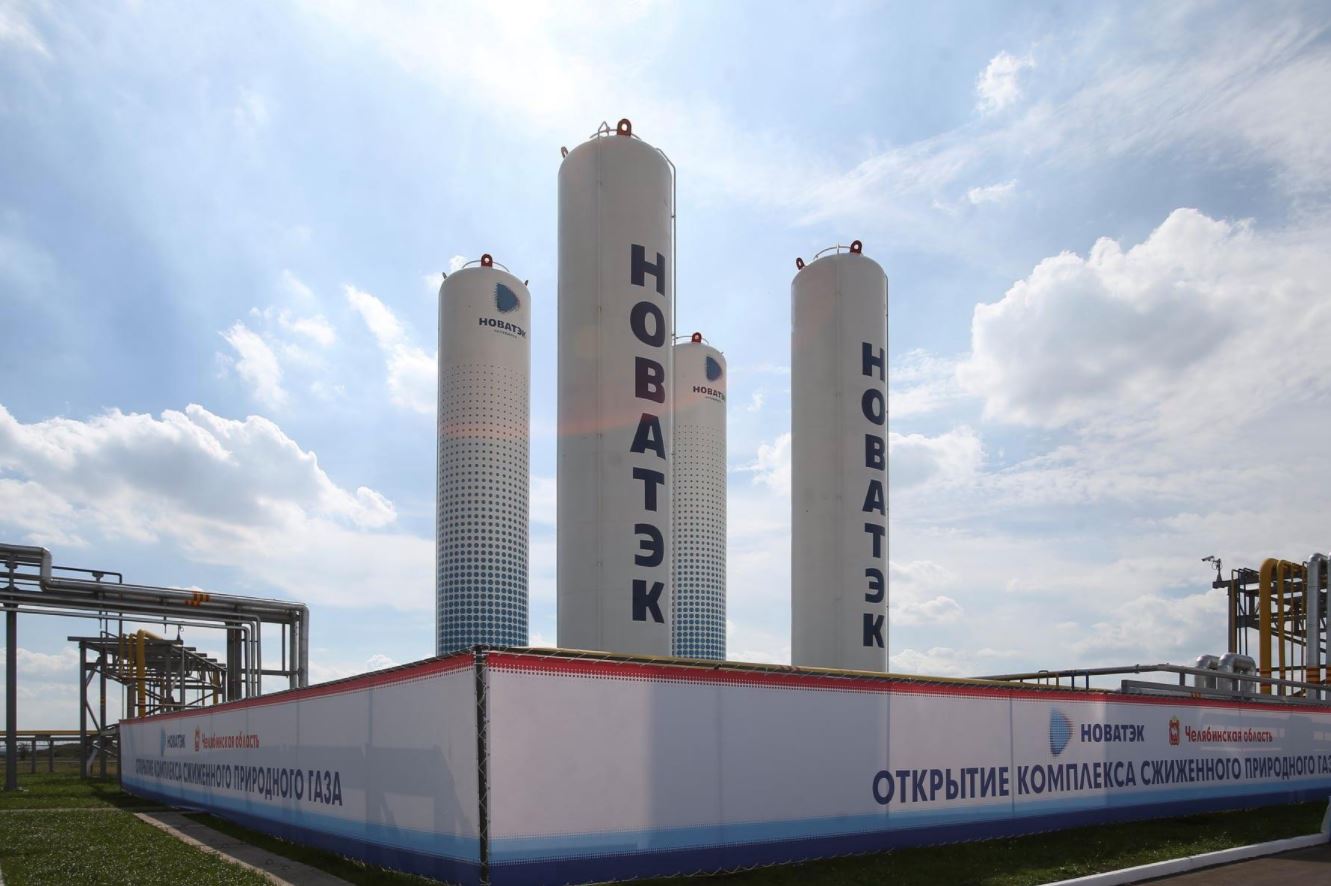 Novatek opens Russian small-scale LNG plant