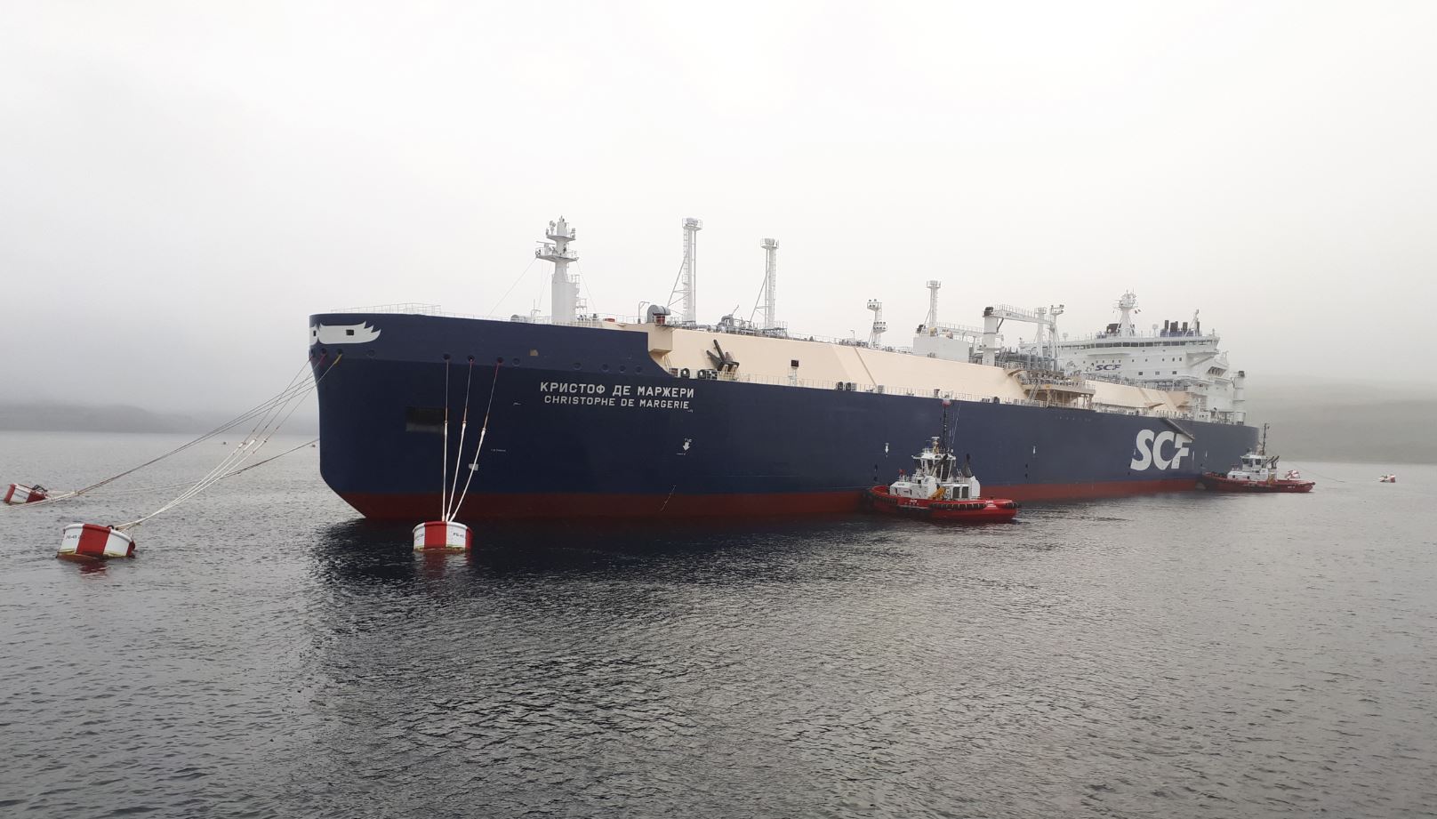 SCF LNG carrier completes test call at Kildin anchorage