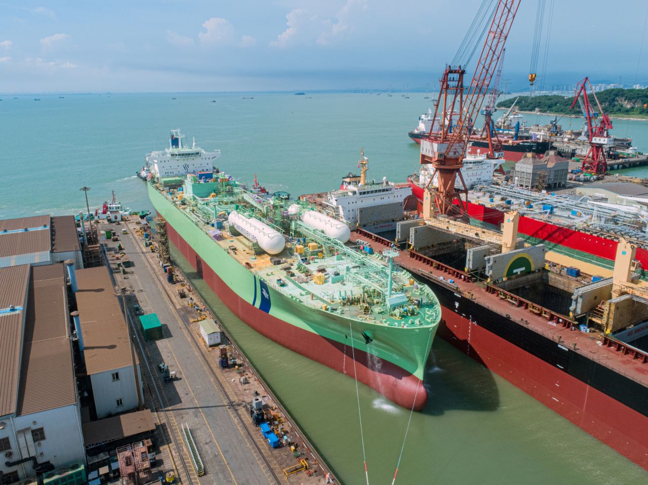 BW's first LPG conversion ready for gas trials