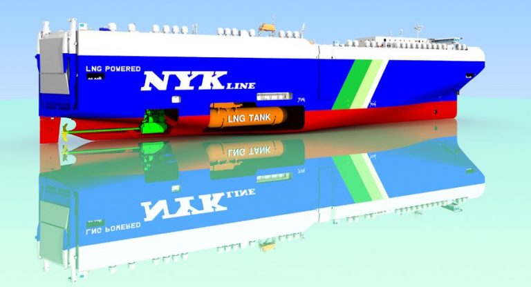 NYK names LNG-powered car carrier