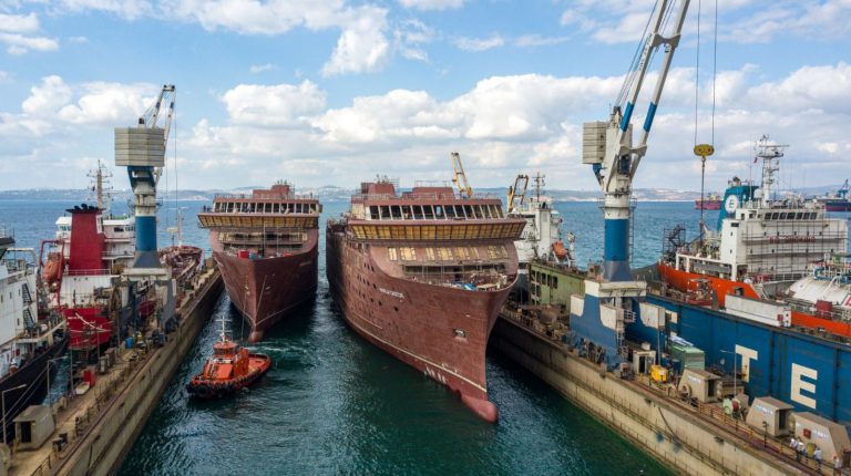 Tersan launches Havila’s LNG-powered cruise ships
