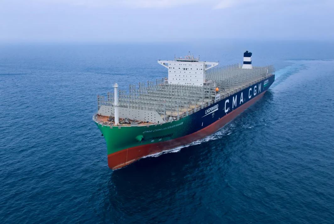 World's largest LNG-powered vessel joins CMA CGM fleet