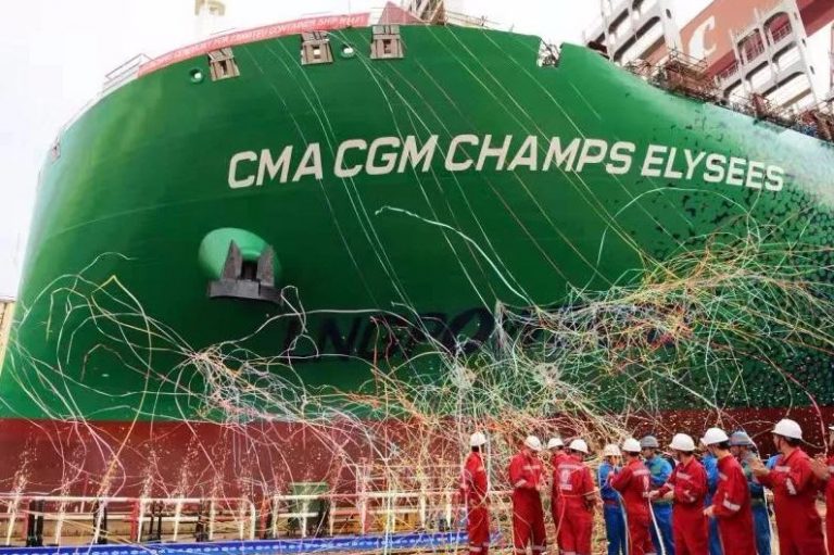 CMA CGM to take delivery of second LNG-powered giant