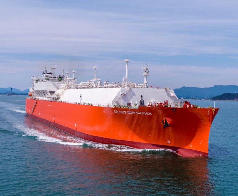 Celsius takes delivery of first LNG tanker