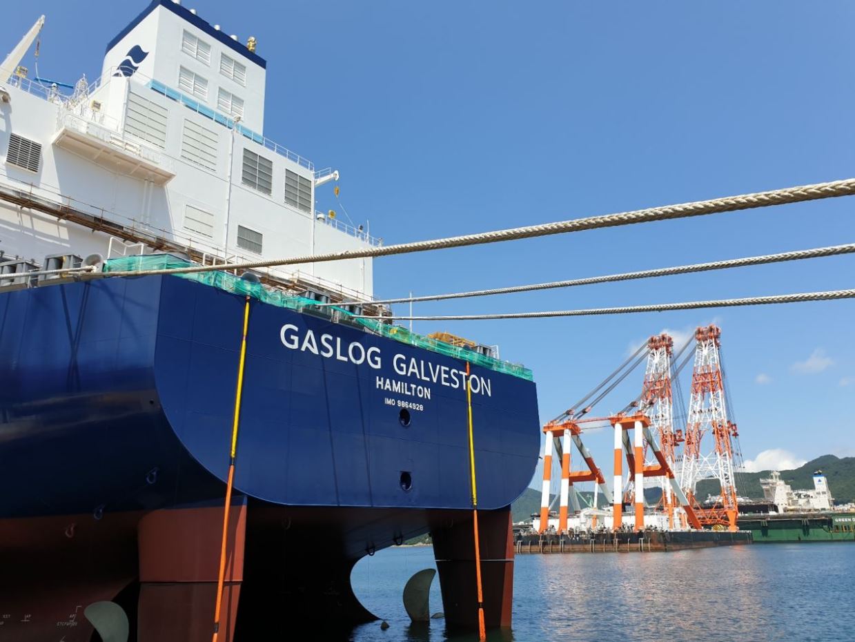GasLog set to take delivery of another Cheniere-chartered vessel