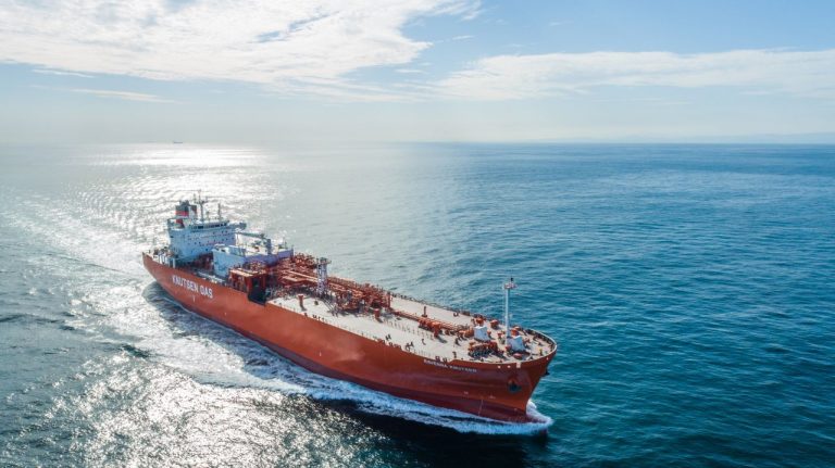 Knutsen's Ravenna small-scale LNG carrier nearing delivery